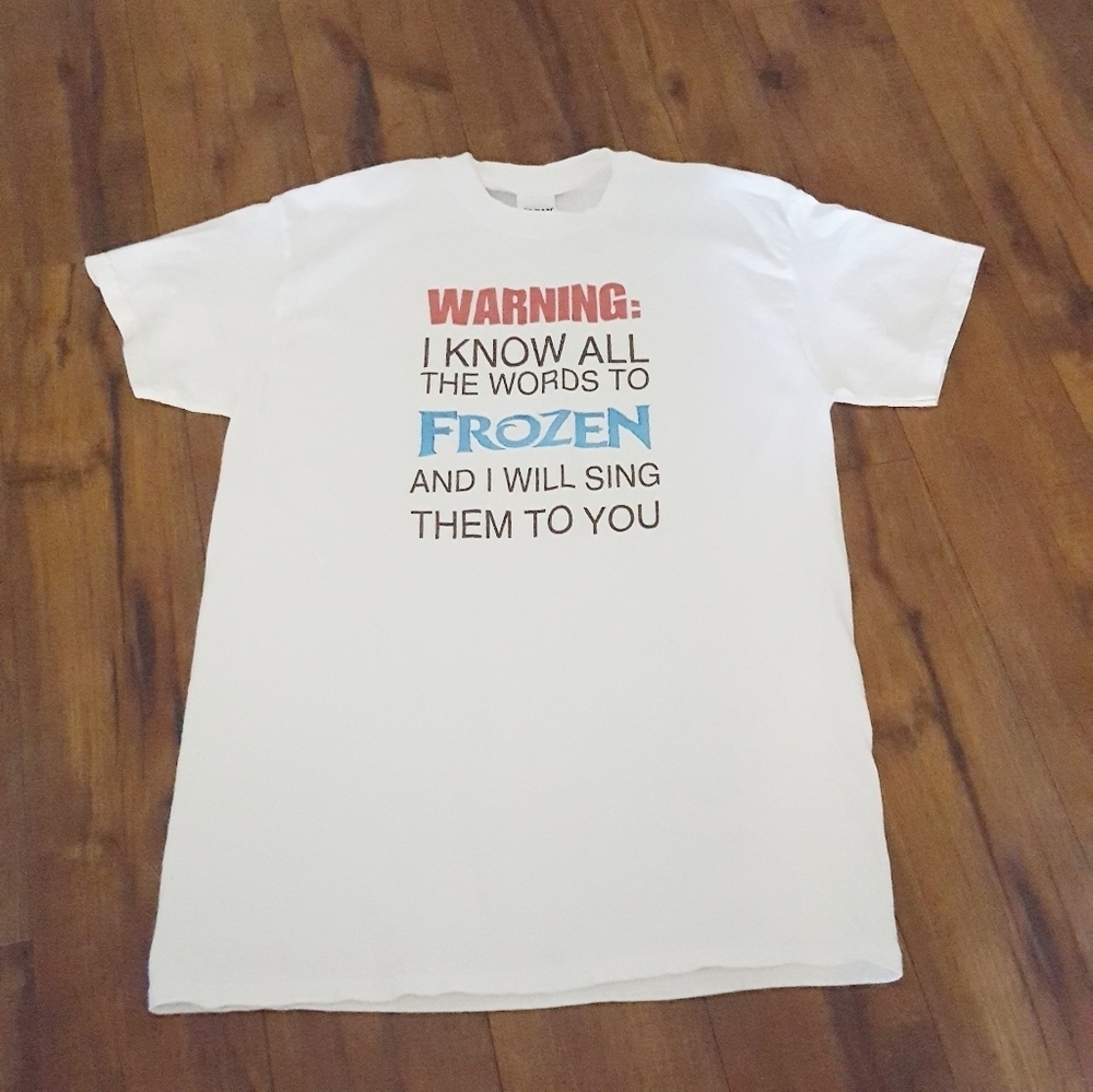 Disney - White Frozen T Shirt